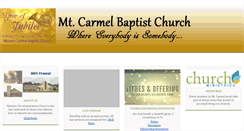 Desktop Screenshot of mtcarmeldale.org
