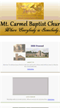 Mobile Screenshot of mtcarmeldale.org